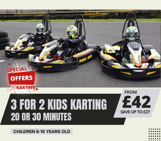Karting for 3 Kids 30 Minutes