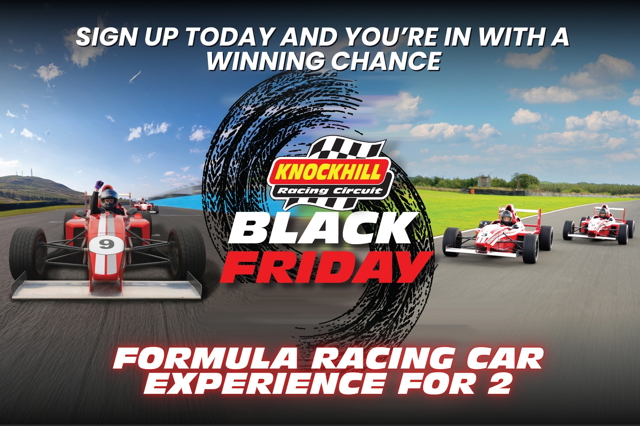 Sign up for Black Friday early access today and you're in with a winning chance. Formula Racing Car for 2