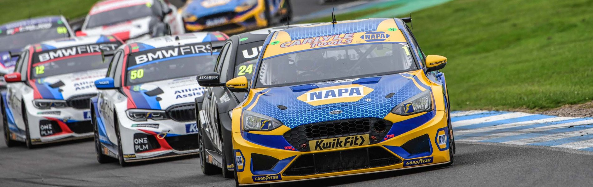 The thrilling Kwik Fit British Touring Car Championship event features 3 Touring Car races and support racing action from Porsche Carrera Cup GB, Quaife Mini Challenge, MUK British Formula 4 & National Legends Championships.
