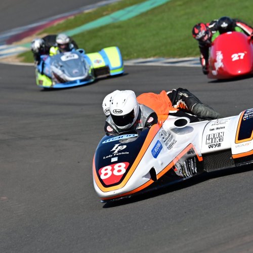  KMSC  Championship motorcycling event at Knockhill Racing Circuit - Final round - Featuring 41st anniversary Jock Taylor Race & British F1 Sidecars and FSRA British F2 Sidecars