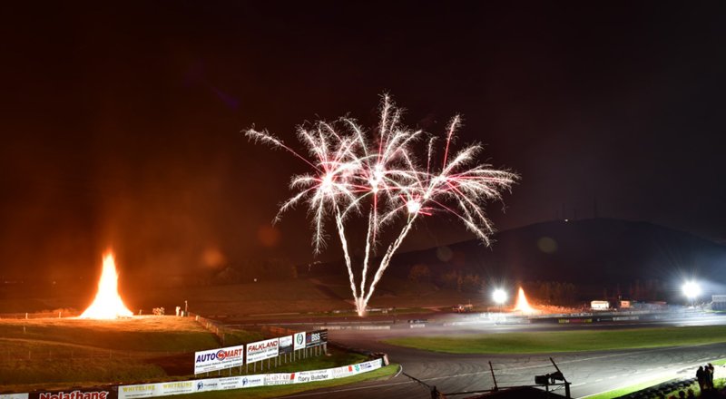 Live-Action & Fireworks at Knockhill