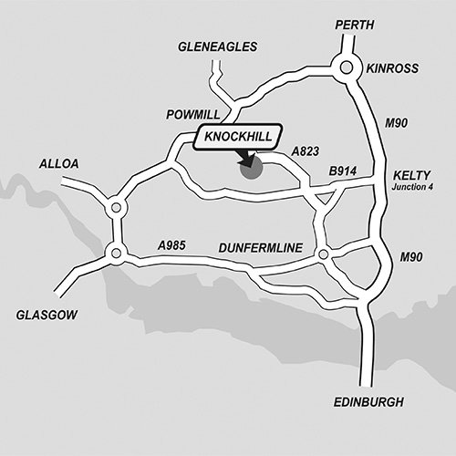 Travel directions, Sat Nav details, parking facilities and transport links to Scotland's only
Fédération Internationale de l'Automobile (FIA)  & Motorsport UK Approved Venue  directions,