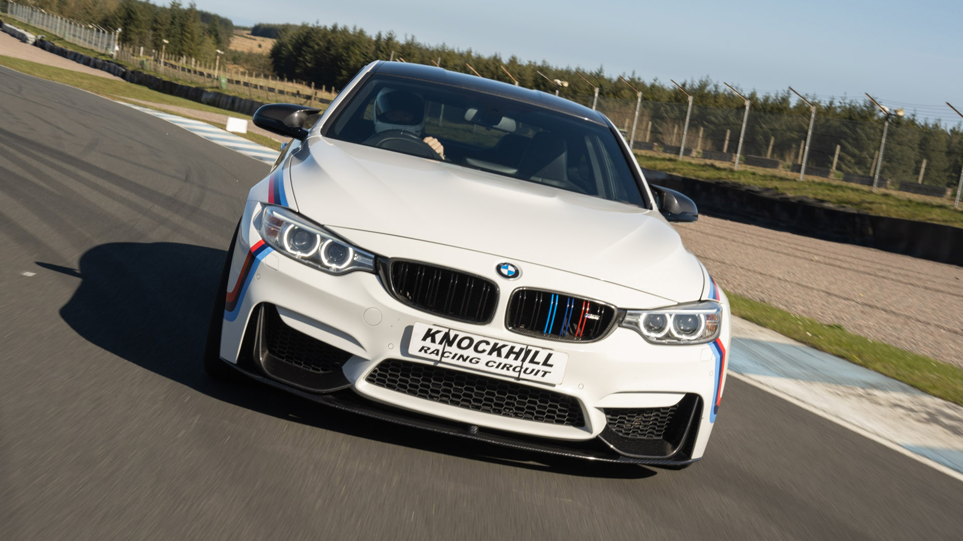 BMW M4 Driving Experience Image 2 BMW M4 HOT LAPS The Ultimate Passenger Ride! Sitting beside one of Knockhill's finest racing drivers. Experience at Knockhill