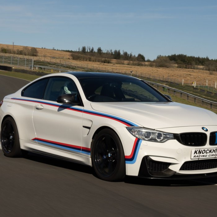 BMW M4 Driving Experience Image 12 BMW M4 HOT LAPS The Ultimate Passenger Ride! Sitting beside one of Knockhill's finest racing drivers. Experience at Knockhill