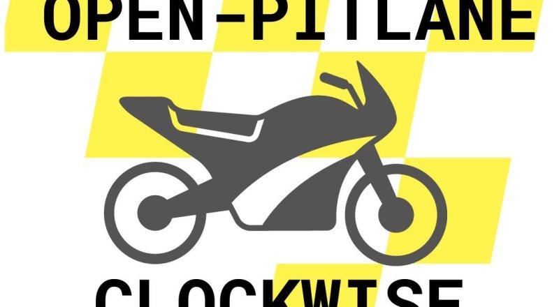 Bike Open Pit Lane Clockwise