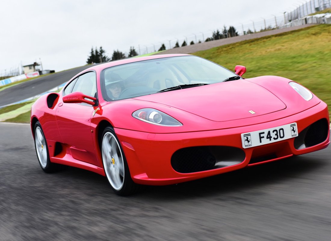  Ferrari & Aston Martin Supercar Experience two stunning examples of true supercars. The Aston Martin Vantage and the Ferrari 458. Experience at Knockhill