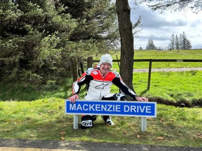 Niall Mackenzie Road Sign